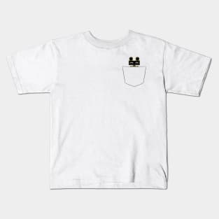 Pocket Caution Bot (Pocket Pat) Kids T-Shirt